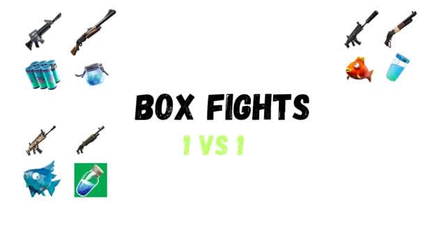 1 VS 1 BOX FIGHTS — Fortnite Creative map