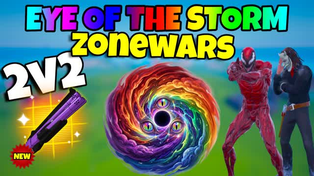 EYE OF THE STORM -2v2🌀 Stormen har ögon — Fortnite Creative map cover art