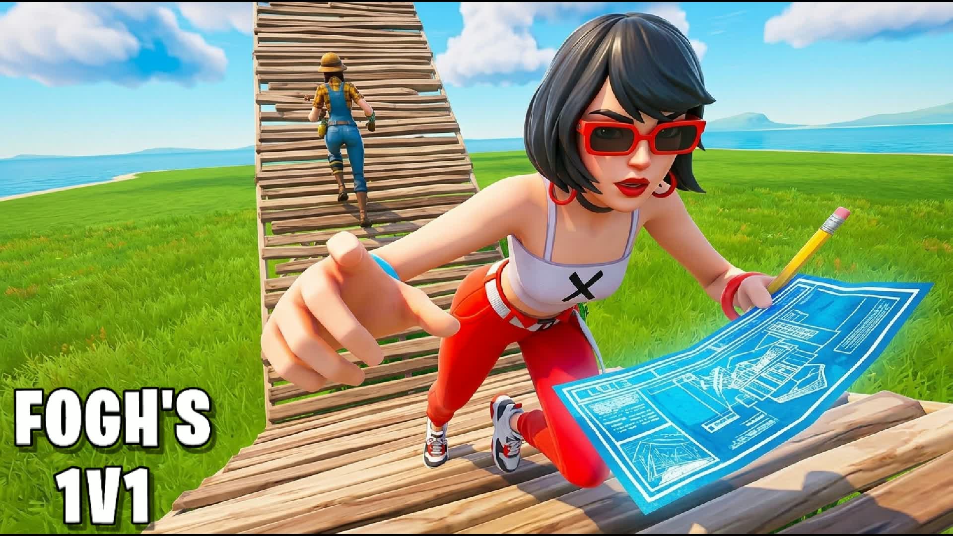 FOGH'S 1V1 MAP — Fortnite Creative map