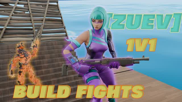 1V1 Simple Build Fights! — Fortnite Creative map