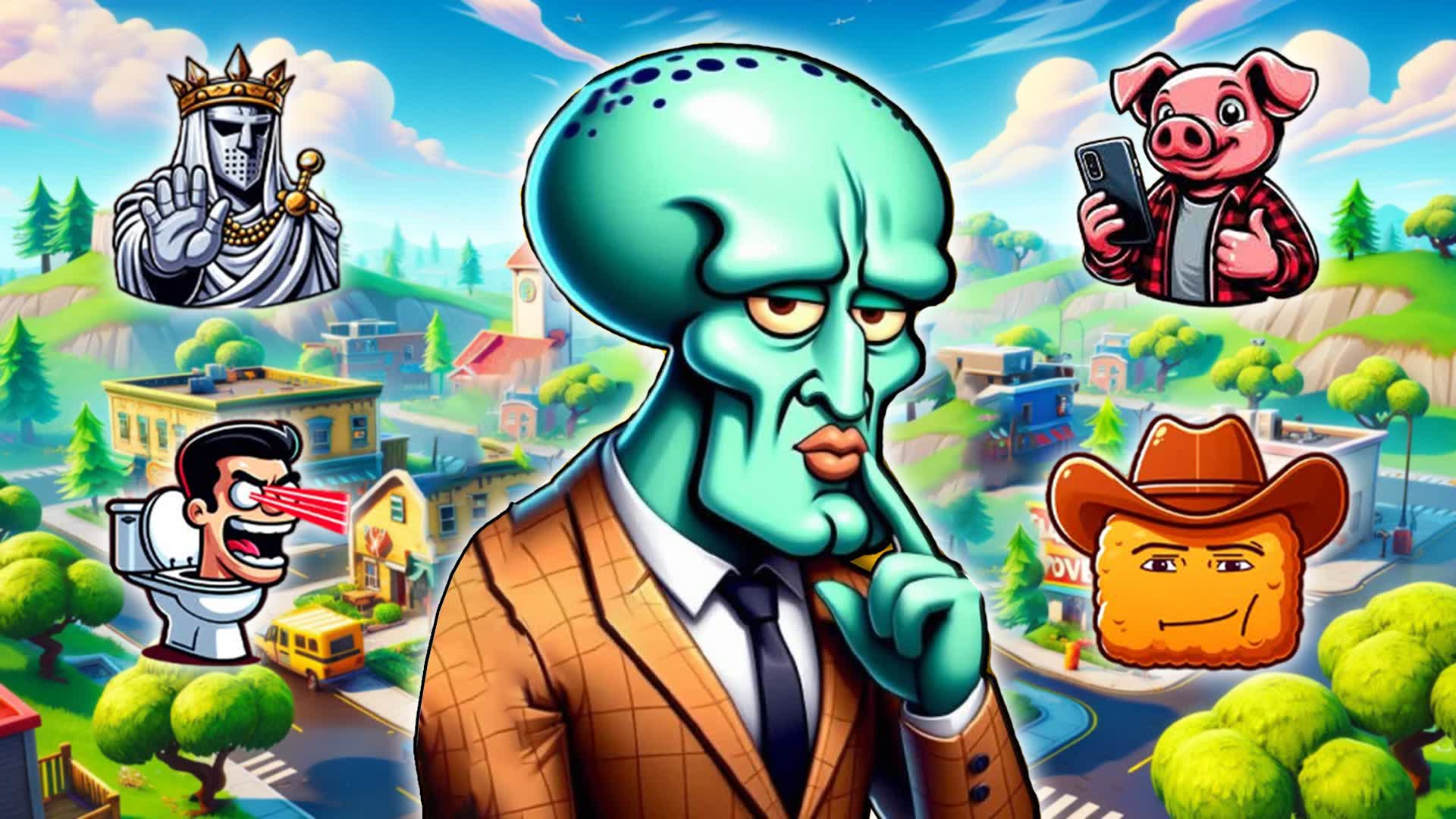 BRAINROT ZONEWARS — Fortnite Creative map