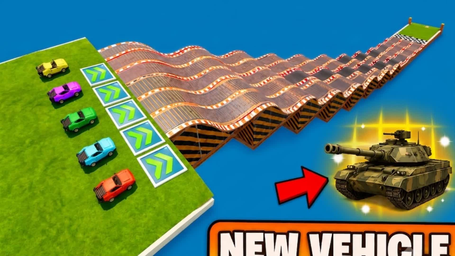IMPOSSIBLE BUMP RACE — Fortnite Creative map