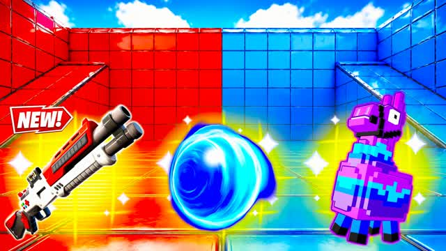 RED VS BLUE FIGHTING MIND AREA π΄π΅ β Fortnite Creative map
