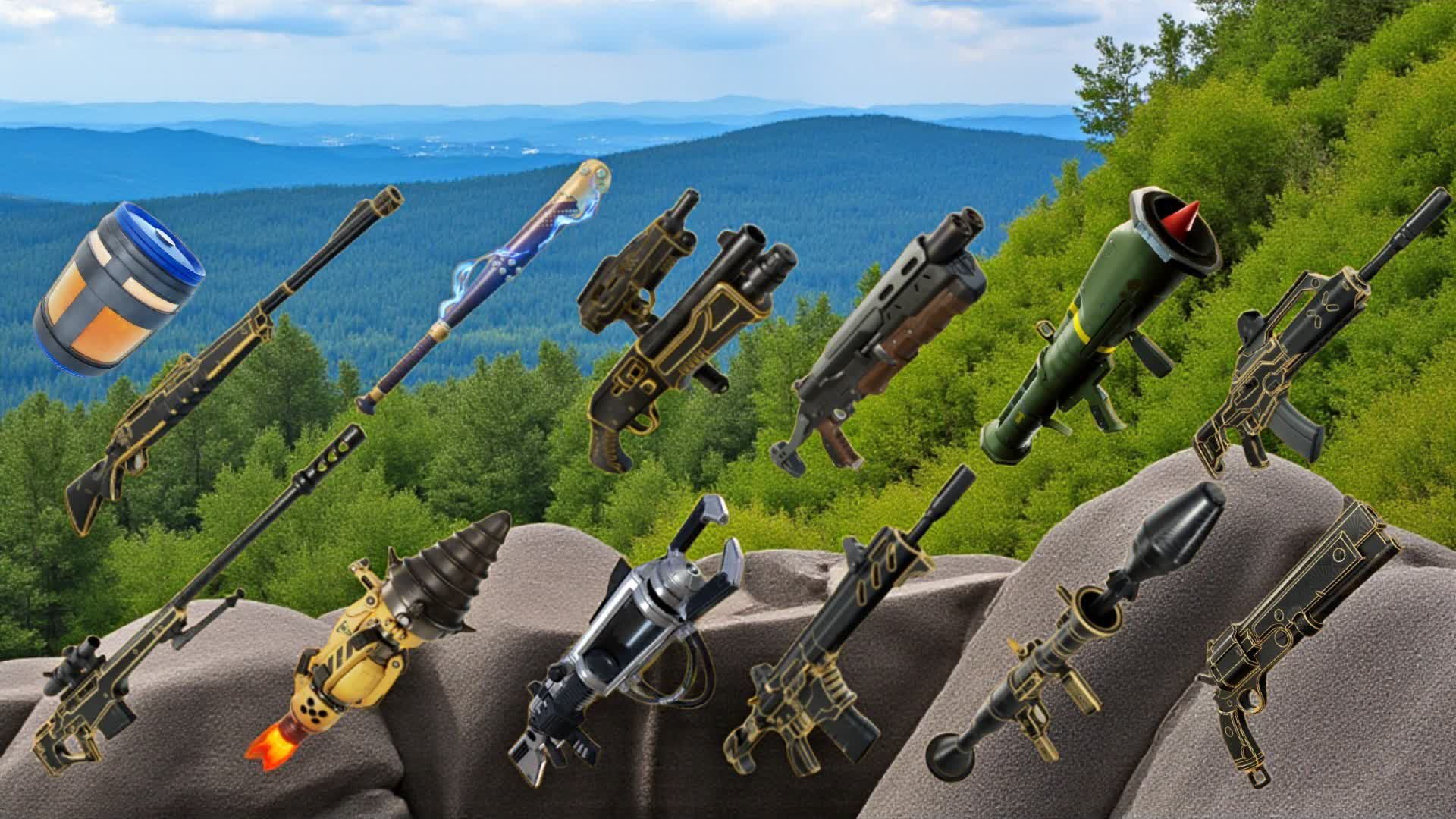 DRIVE CITY & FREE FOR ALL — Fortnite Creative map