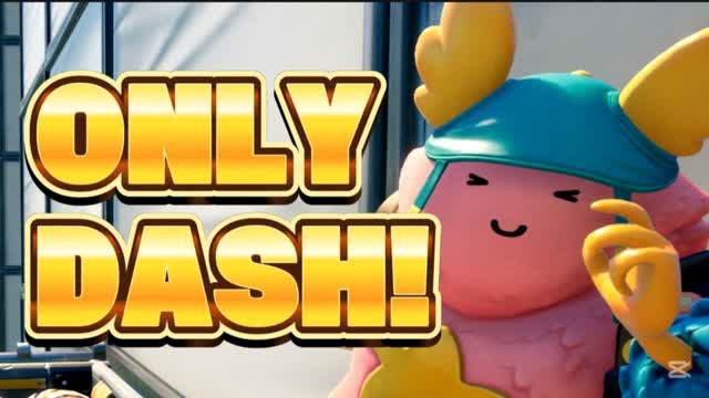 ONLY DASH!-High level parkour — Fortnite Creative map