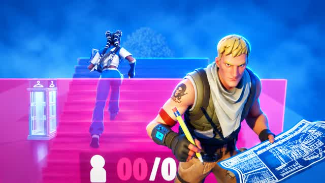 FOGGY 1V1 🌫️ — Fortnite Creative map cover art