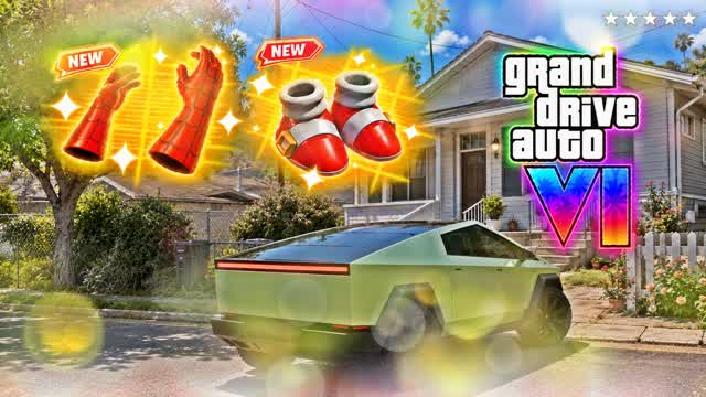 GRAND DRIFT AUTO 6VI MIAMI SPIDER — Fortnite Creative map cover art