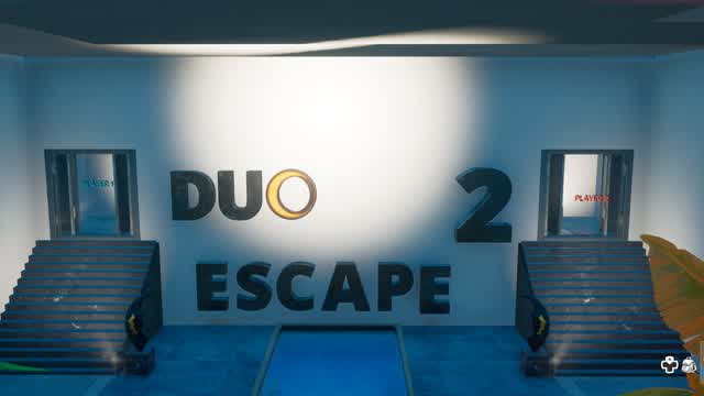 DUO ESCAPE 2 — Fortnite Creative map cover art
