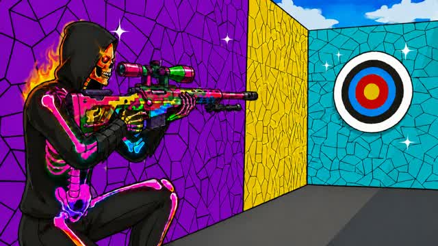 CRAZY UNC TRICKSHOT (100+ LVL) UNC — Fortnite Creative map