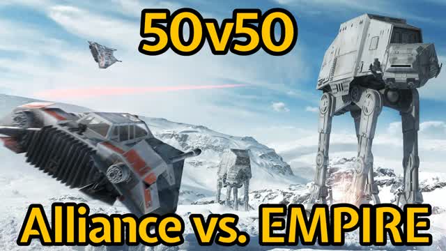 Alliance vs. Empire 50/50 — Fortnite Creative map
