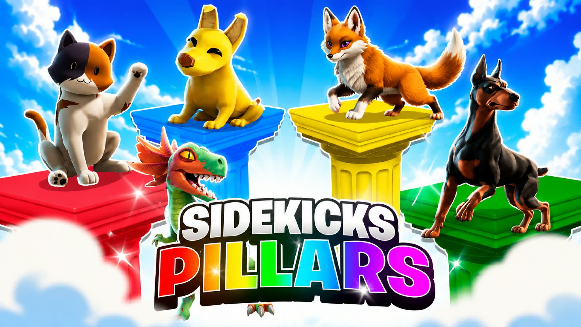 PILLERS pilars pilers sidekicks — Fortnite Creative map