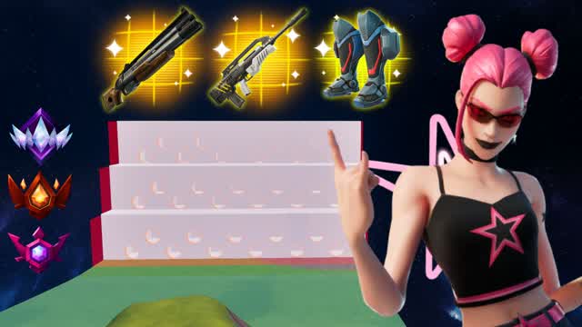 Sandrinho Zone Wars — Fortnite Creative map cover art
