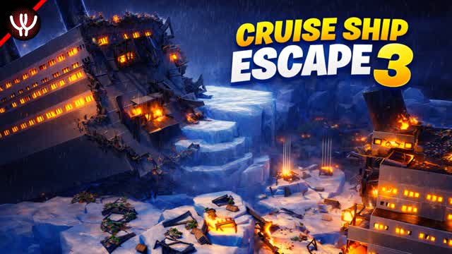 Cruise Ship Escape 3 — Fortnite Creative map cover art