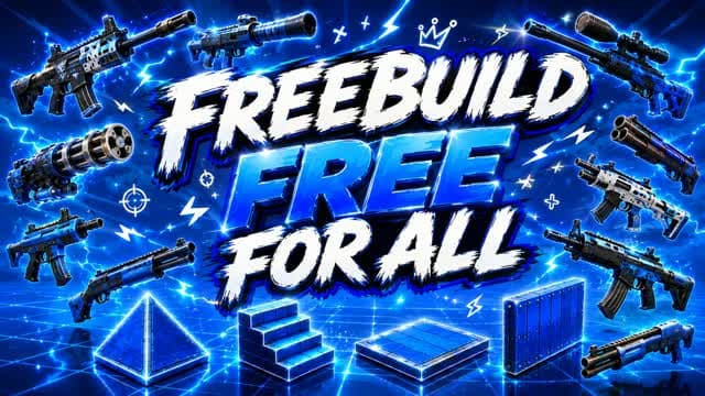Freebuild free for all — Fortnite Creative map cover art