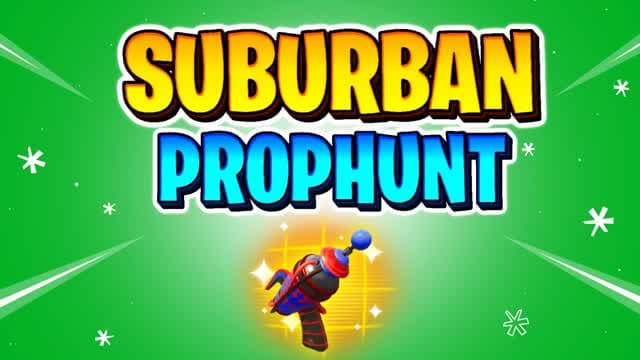 🏠 SUBURBAN PROP HUNT 🏠 — Fortnite Creative map cover art