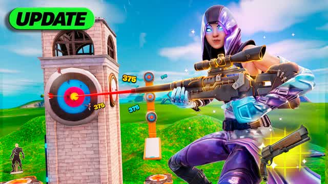 🎯GO SNIPER ONE SHOT 💥 — Fortnite Creative map