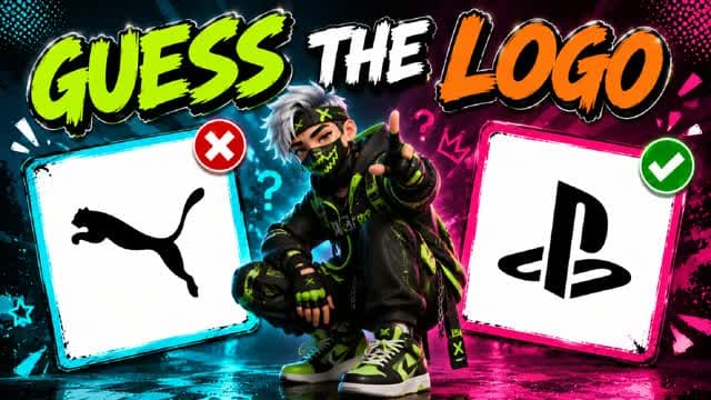 GUESS LOGO 🔎 PARKOUR OBBY — Fortnite Creative map