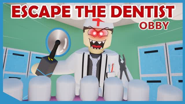 🦷 Escape the Dentist Obby 🦷 — Fortnite Creative map cover art