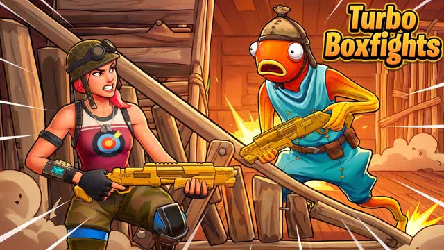 Turbo Boxfights 2v2 — Fortnite Creative map