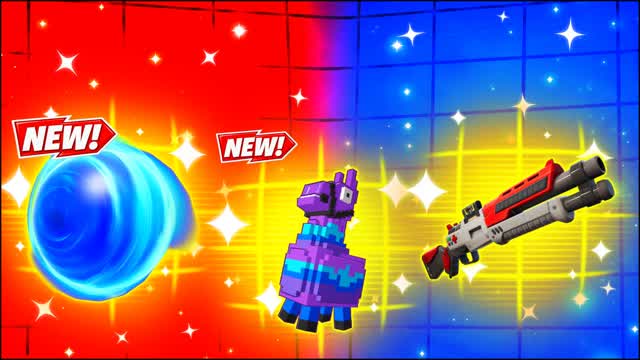 RED VS BLUE TURN SIGNAL 🔴🔵 — Fortnite Creative map cover art
