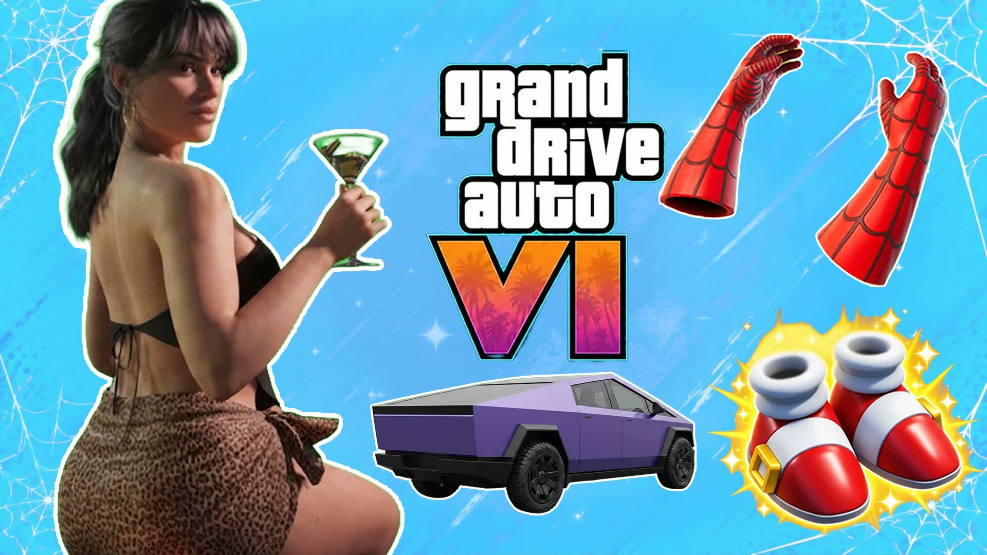 RUSH LUCIA GRAND DRIVE AUTO VI — Fortnite Creative map