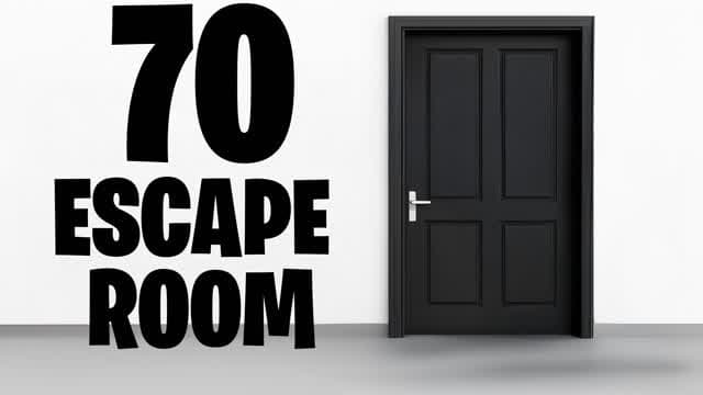 70 Escape Room — Fortnite Creative map cover art