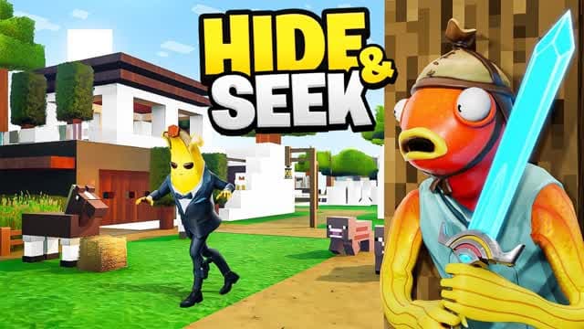 🏹FORTCRAFT HIDE AND SEEK!👀 — Fortnite Creative map