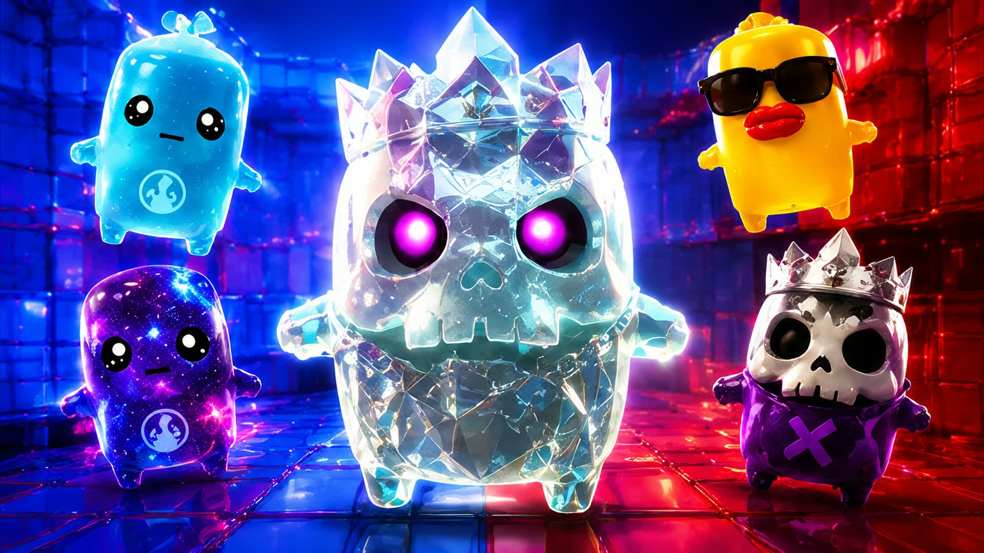 RED VS BLUE BRAVE VOLT 🔴🔵 — Fortnite Creative map