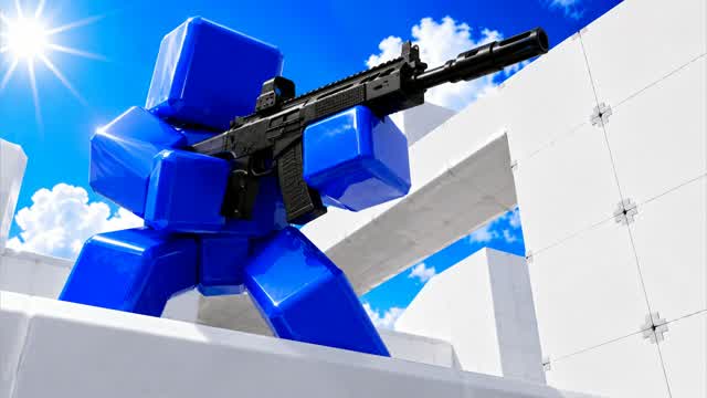 RED VS BLUE LOCKDOWN 🔴🔵 — Fortnite Creative map
