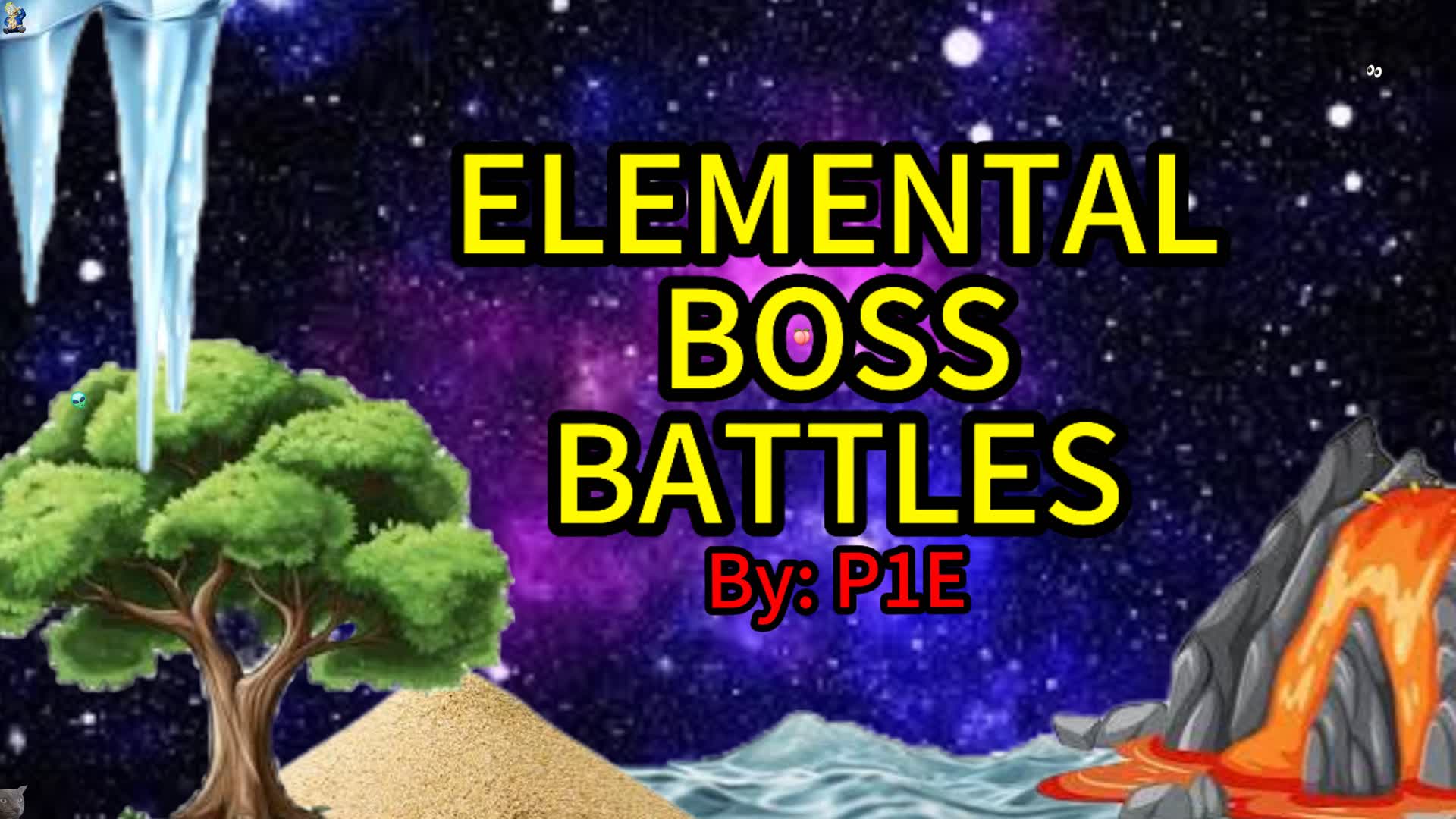 Elemental boss battle — Fortnite Creative map
