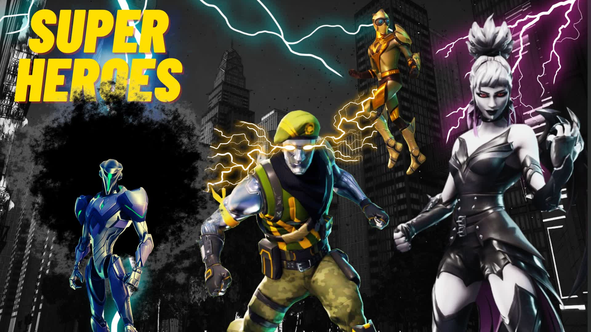 Ultimate SuperHero🔥(FFA) — Fortnite Creative map