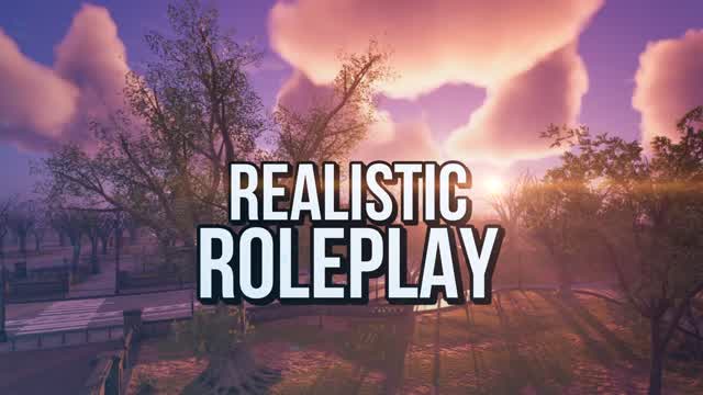 Realistic Roleplay [PROXIMITY CHAT] — Fortnite Creative map cover art