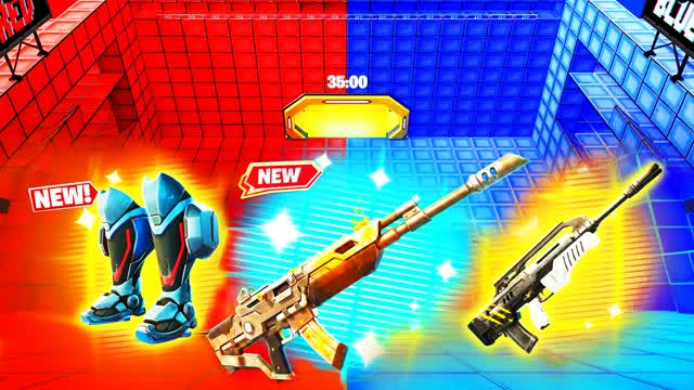RESPECT RED VS BLUE 🔴🔵 — Fortnite Creative map