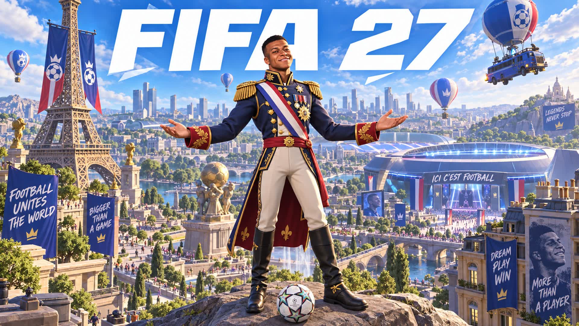 FIFA 27 ⚽️🎮 FC FOOTBALL GAME 2027 — Fortnite Creative map