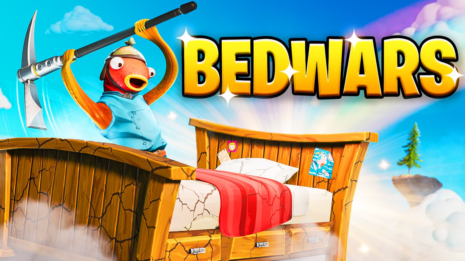 Unreal Bed Wars — Fortnite Creative map