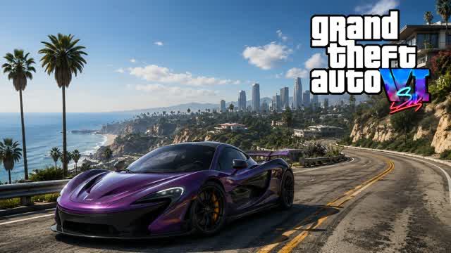 GRAND THEFT AUTO VI GTA6🌴CARS UP — Fortnite Creative map cover art