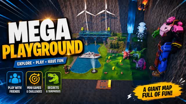 FUN FAIR OPENING — Fortnite Creative map cover art