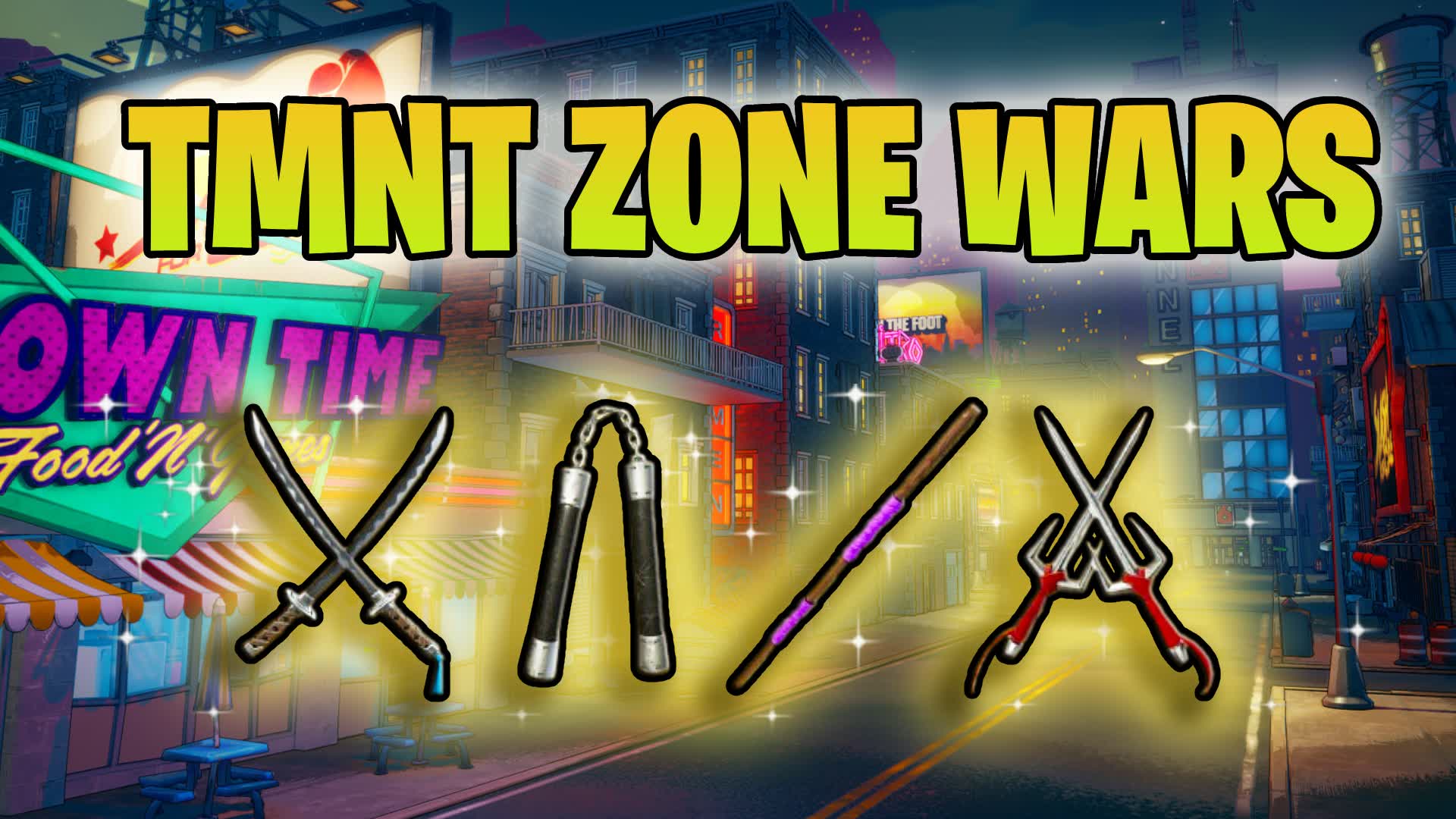 TMNT ZONE WARS🐢 — Fortnite Creative map