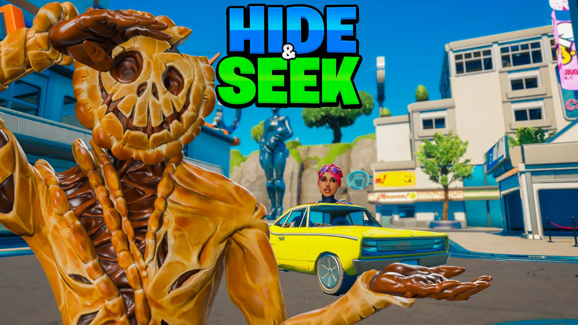 Tilted Towers Hide And Seek — Fortnite Creative map