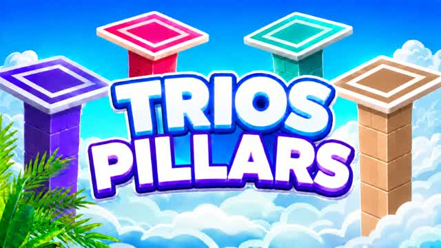 PILLARS TRIOS WARS START R — Fortnite Creative map cover art