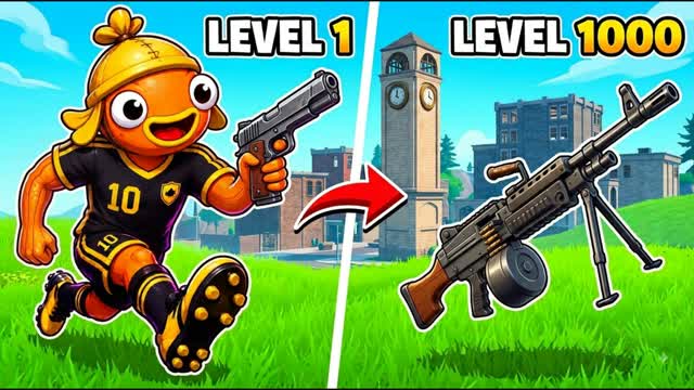 Palm Beach Gun Game🎯 — Fortnite Creative map