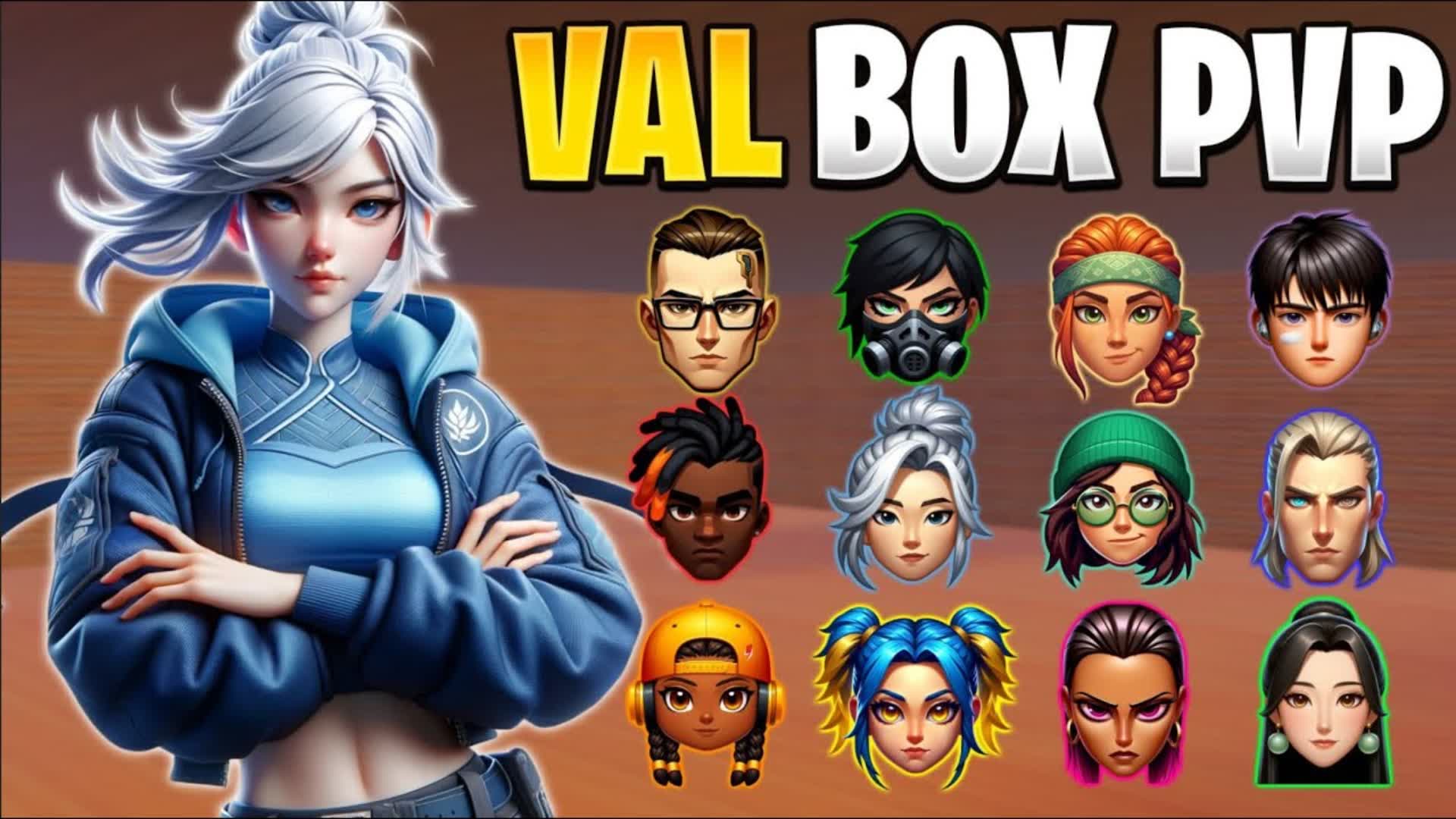 Valorant Box Fights — Fortnite Creative map