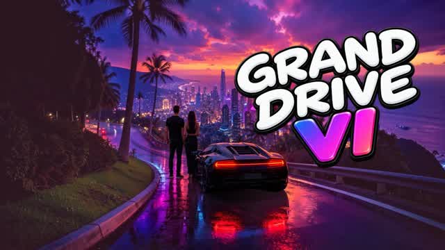 DRIVING CITY [][][][][]()() — Fortnite Creative map
