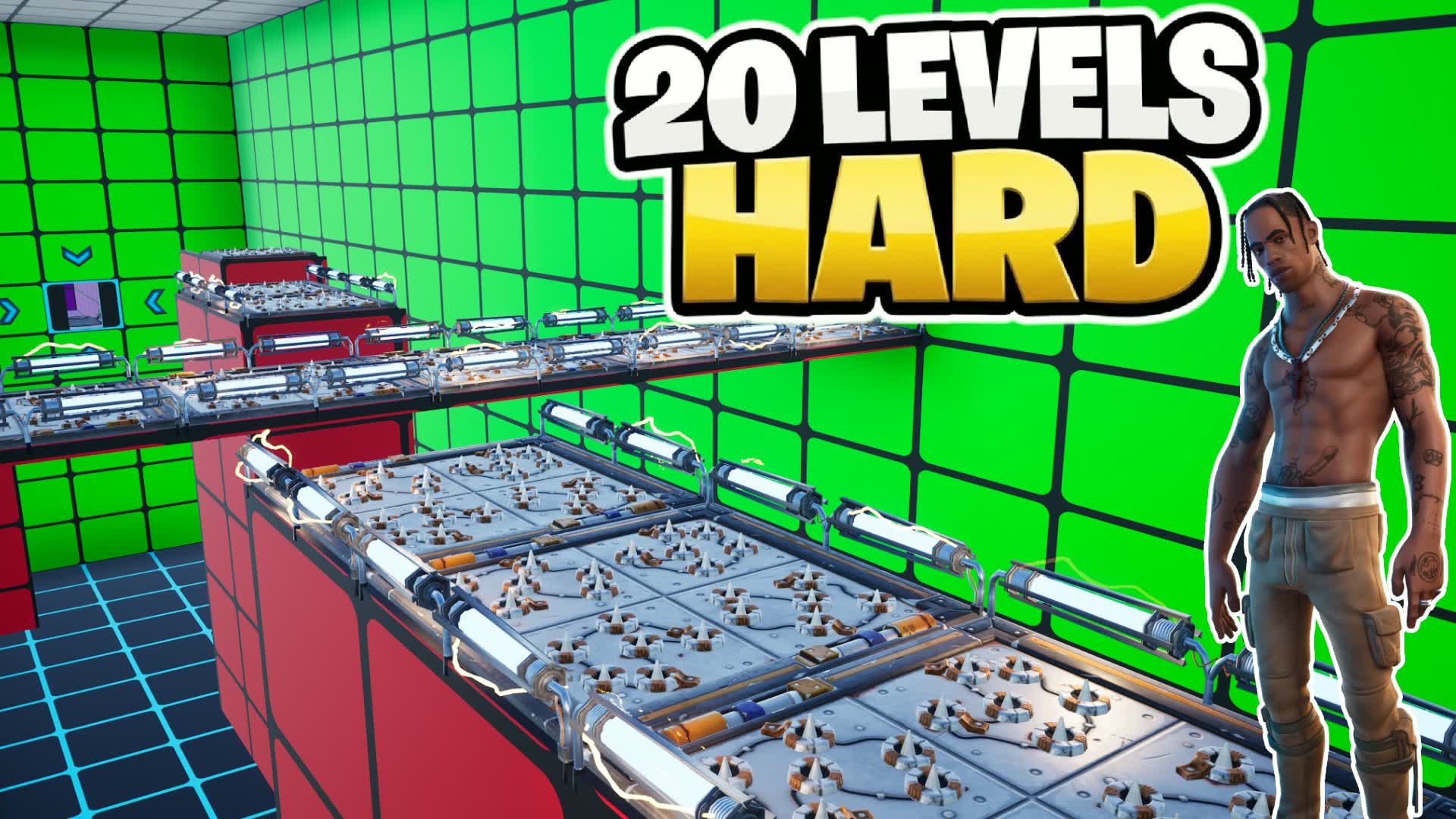 باركور صعب | 8867 HARD PARKOUR DEATHRUN — Fortnite Creative map