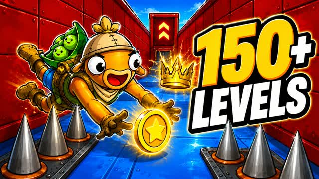 150+ LEVEL CLASSIC PARKOUR DEATHRUN💗 — Fortnite Creative map