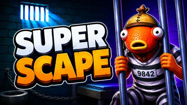 SUPER SCAPE — Fortnite Creative map