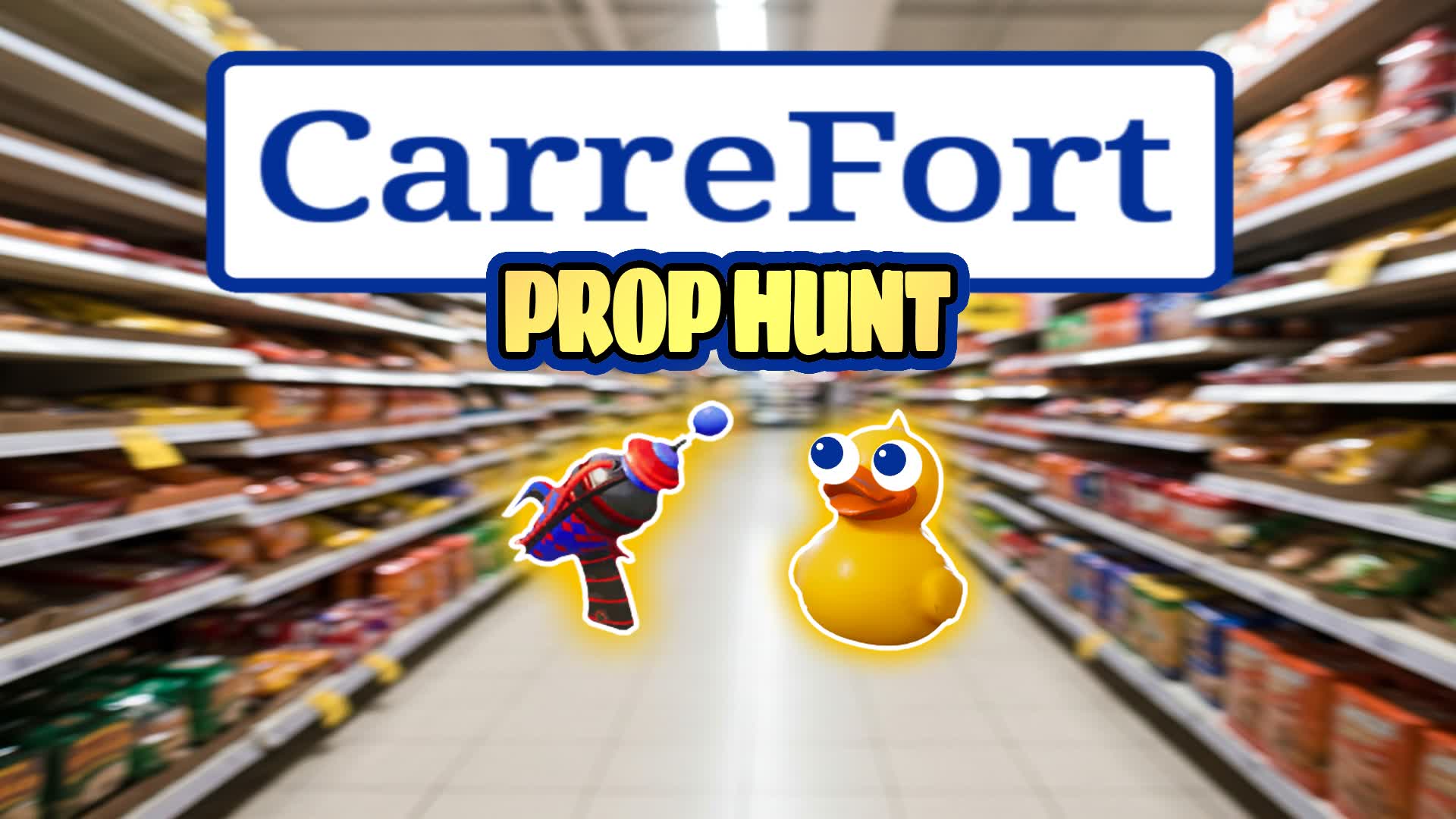 CARREFORT PROP HUNT MARKET CACHE CACHE — Fortnite Creative map