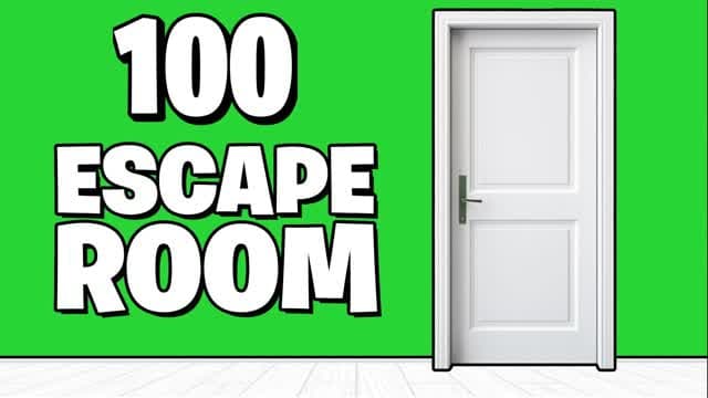 ESCAPE ROOM — Fortnite Creative map cover art
