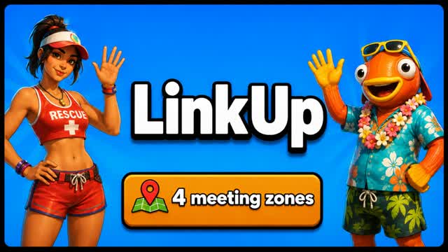 LinkUp — Fortnite Creative map cover art