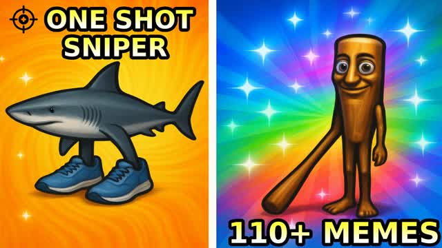 🎯ONE SHOT🎯🤣MEME CITY🤣 — Fortnite Creative map